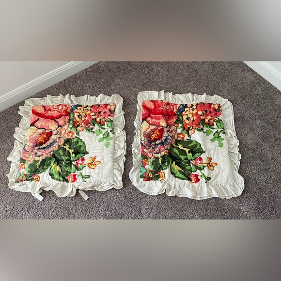 Anthropologie Esperanza Euro Shams - Picture 5 of 10